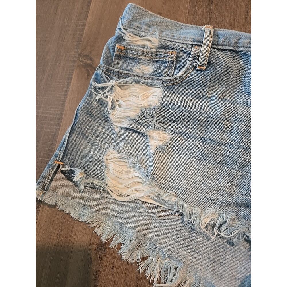 Abercrombie & Fitch Jeans Cut Off Sz 29 8 - Picture 4 of 12